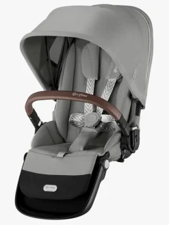 Tvillingevogne|Cybex e-Gazelle S Tvillingevogn, Stone Grey/Silver