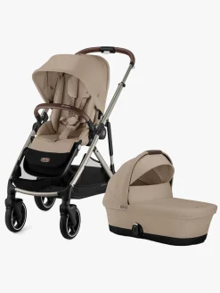 Cybex Duo- & Kombivogne-GAZELLE S Duovogn, Almond Beige/Taupe