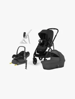 Autostolspakker|Cybex GAZELLE S Duovogn inkl. Maxi-Cosi CabrioFix i-Size Autostol inkl. Base, Moon Black/Black