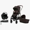 Cybex Vognpakker-GAZELLE S Duovogn inkl. Axkid GOKID Autostol Baby & Base, Chocolate Brown