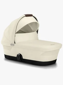 Cybex Vognpakker-GAZELLE S Duovogn inkl. Aton B2 i-Size Autostol Baby inkl. Base, Seashell Beige/Taupe