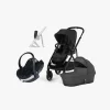 Vognpakker|Cybex GAZELLE S Duovogn inkl. BeSafe iZi Go Modular X2 i-Size Autostol Baby, Moon Black/Black