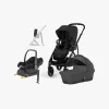 Vognpakker|Cybex GAZELLE S Duovogn inkl. Maxi-Cosi CabrioFix i-Size Autostol inkl. Base, Moon Black/Black
