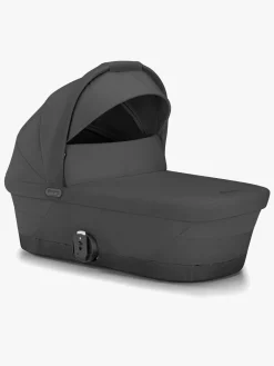 Cybex Vognpakker-GAZELLE S Duovogn inkl. Beemoo Route i-Size Autostol Baby & ISOFIX Base, Moon Black/Mineral Grey