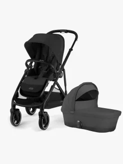 Cybex Duo- & Kombivogne-GAZELLE S Duovogn, Moon Black/Black