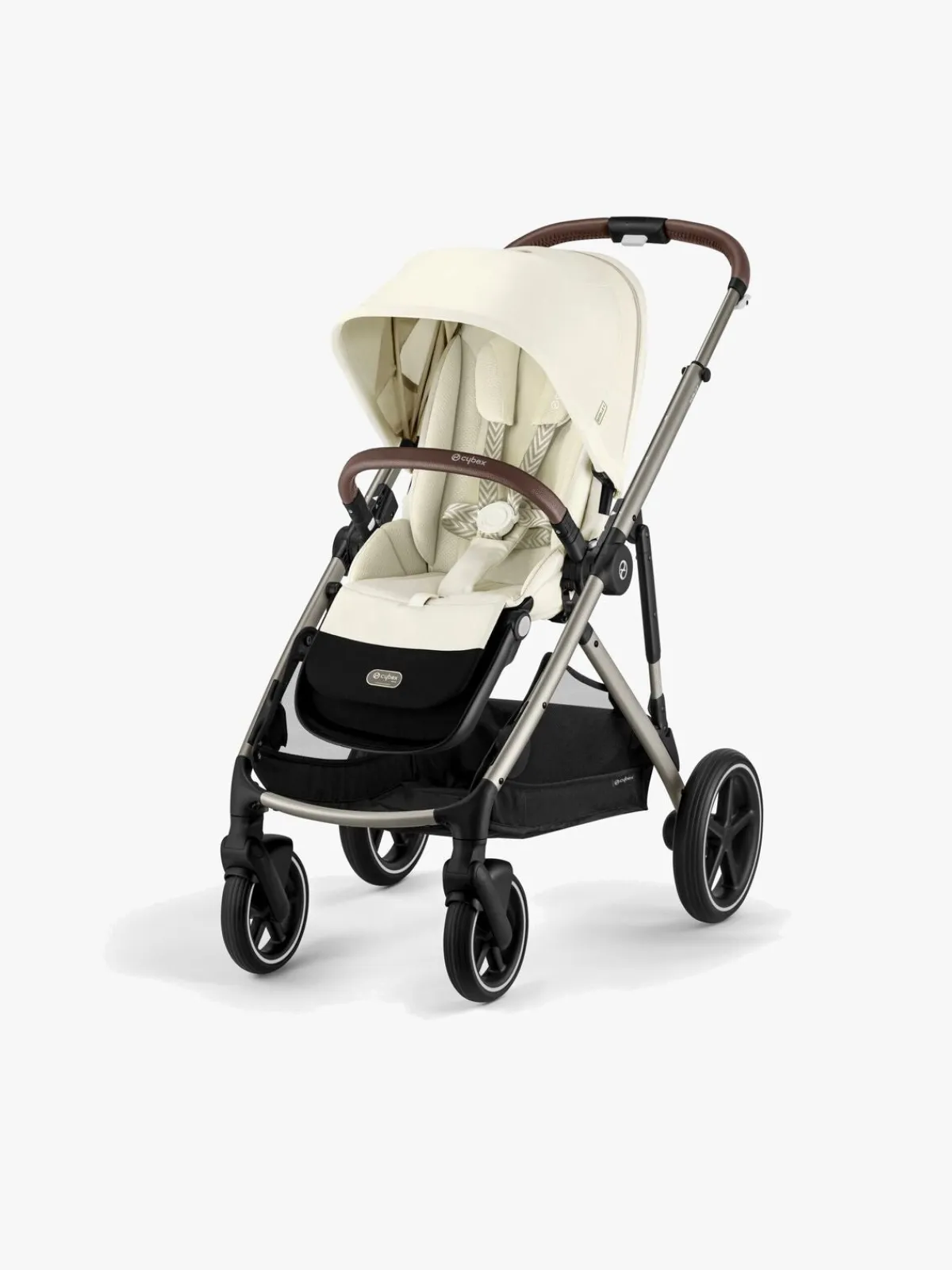 Cybex Duo- & Kombivogne-GAZELLE S Duovogn, Seashell Beige/Taupe