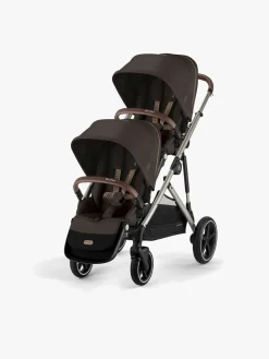 Klapvogne|Cybex GAZELLE S Klapvogn, Taupe/Chocolate Brown Brun