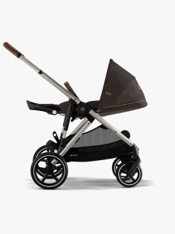 Klapvogne|Cybex GAZELLE S Klapvogn, Taupe/Chocolate Brown Brun