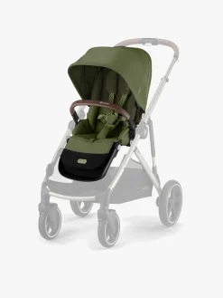 Vogndele|Cybex GAZELLE S Sæde, Black/Moss Green Grøn
