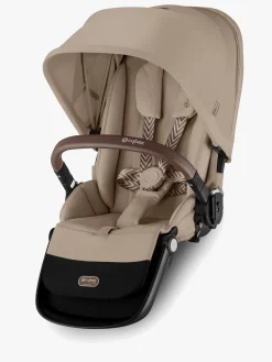 Tvillingevogne|Cybex GAZELLE S Tvillingevogn, Almond Beige/Taupe