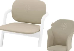 Cybex Højstole & Tilbehør-Lemo Hynder Til Spisebordsstol, Sand White
