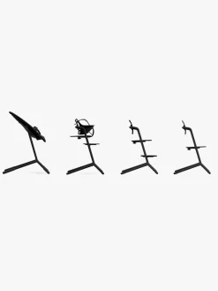 Cybex Højstole & Tilbehør-Lemo 4-in-1 Højstol inkl. Skråstol, Babysæt og Bakke, Stunning Black