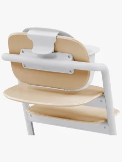 Højstole & Tilbehør|Cybex Lemo 4-in-1 Højstol inkl. Skråstol, Babysæt og Bakke, Sand White Hvid