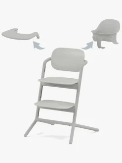 Cybex Højstole & Tilbehør-Lemo 3-in-1 Højstol inkl. Babysæt og Bakke, Suede Grey