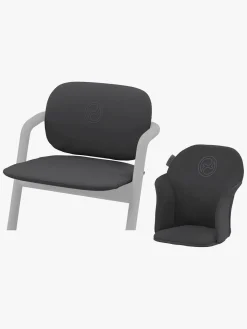 Højstole & Tilbehør|Cybex Lemo Spisebordsstolspude, Stunning Black Sort