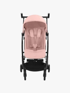 Rejseklapvogne|Cybex LIBELLE Klapvogn, Black/Candy Pink Lyserød