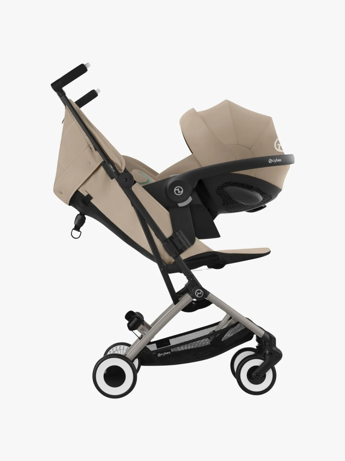 Rejseklapvogne|Cybex LIBELLE Klapvogn, Taupe/Almond Beige