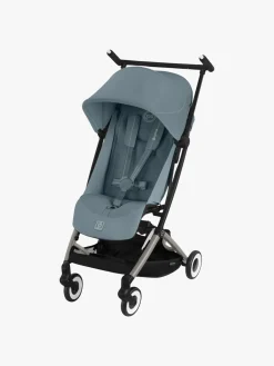 Rejseklapvogne|Cybex LIBELLE Klapvogn, Taupe/Stormy Blue Blå