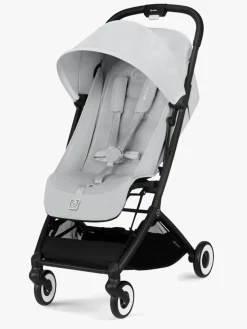 Rejseklapvogne|Cybex ORFEO Klapvogn, Black/Fog Grey Grå