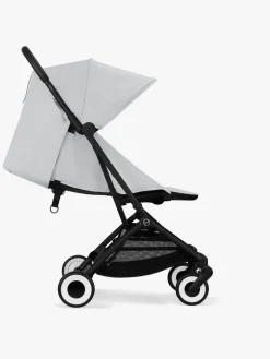 Rejseklapvogne|Cybex ORFEO Klapvogn, Black/Fog Grey Grå