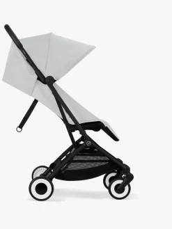 Rejseklapvogne|Cybex ORFEO Klapvogn, Black/Fog Grey Grå