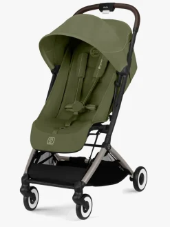 Cybex Rejseklapvogne-ORFEO Klapvogn, Taupe/Moss Green