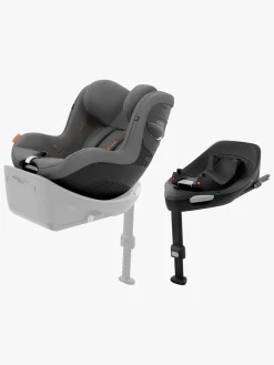 Autostole 9-36 Kg|Cybex Sirona G i-Size Autostol inkl. Base G Base, Lava Grey
