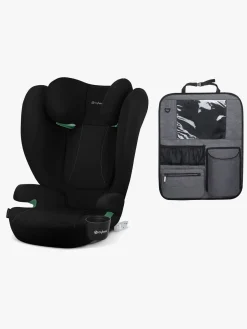 Autostolspakker|Cybex Solution B2 i-Fix Autostol inkl. Beemoo Deluxe Sædebeskytter, Volcano Black
