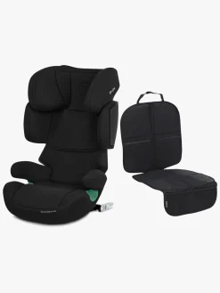 Autostolspakker|Cybex Solution X i-Fix Autostol inkl. Beemoo Sædebeskytter Lux, Pure Black