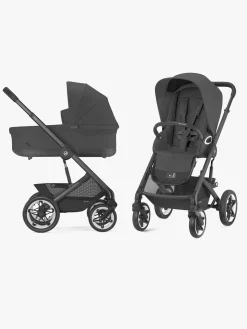 Cybex Duo- & Kombivogne-TALOS S Lux Duovogn, Moon Black/Black
