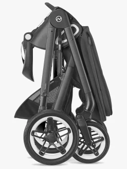 Klapvogne|Cybex TALOS S Lux Klapvogn, Moon Black/Black Sort