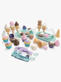 Rolleleg|Dantoy  Cupcakes & Is Legesæt 56 Dele