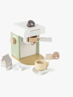 Dantoy Rolleleg-Kaffemaskine Wood XL In Gift Box