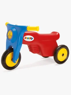 Pedal- & Gåbiler|Dantoy Motorcykel Gummihjul, Rød/Blå