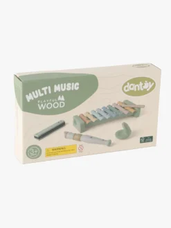 Motorisk Legetøj|Dantoy Musiksæt Wooden In Gift Box