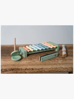 Motorisk Legetøj|Dantoy Musiksæt Wooden In Gift Box