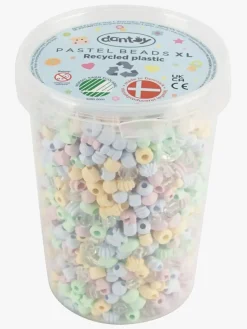 Kreativt Legetøj|Dantoy Pastel Perler XL 1580 Stk. Flerfarvet