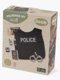 Dantoy Kostumer & Udklædning-Politisæt Gaveæske 7 Dele