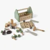Rolleleg|Dantoy Værktøjskasse Wood In Gift Box