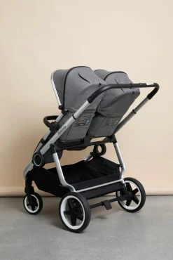 Søskendevogne|Beemoo DEMOEKSEMPLAR Pro Twin Søskendevogn, Grey