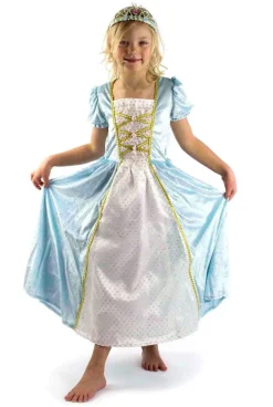 Kostumer & Udklædning|DenGodaFen Den Goda Fen Kostume Prinsessekjole, Lyseblå