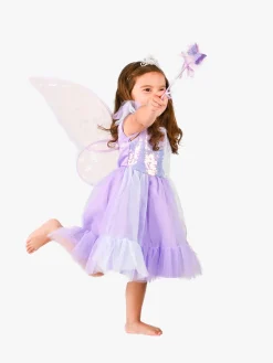 Kostumer & Udklædning|DenGodaFen Den Goda Fen Kostume Sommerfugl med Tilbehør, Lilla