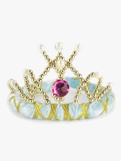 DenGodaFen Kostumer & Udklædning-Den Goda Fen Kostume Tiara Velour Turkis