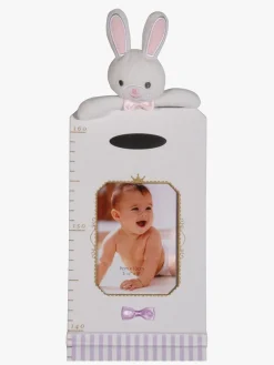 Dåbsgaver|DesignCardell Design Cardell Billede Målebånd Kanin, Lyserød
