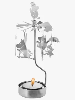 Interiør|DesignCardell Design Cardell Englespil Mumifamilien med Fyrfadslys, Sølvfarvet