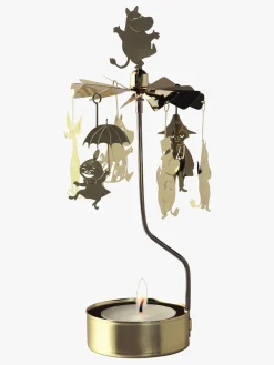 Børn DesignCardell Interiør-Design Cardell Englespil Mumifamilien med Fyrfadslys, Guldfarvet