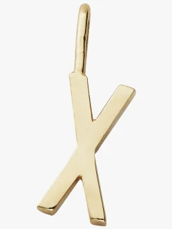 Graviditet|DesignLetters Design Letters Vedhæng Bogstav 10mm X Gold