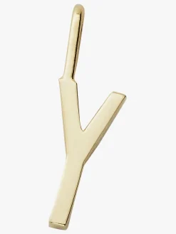 Graviditet|DesignLetters Design Letters Vedhæng Bogstav 10mm Y Gold