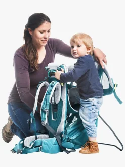 Deuter Bæreseler, Strækvikler & Bærestole-Kid Comfort Active SL Bærestol, Denim