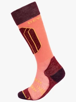 Undertøj|Uldtøj|Devold ALPINE MERINO Strømper KID, Betroot